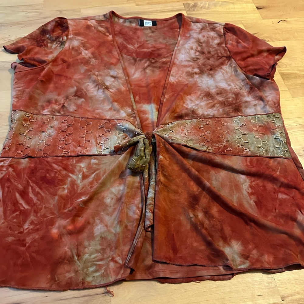 Sunset or Fall Colors Swirl